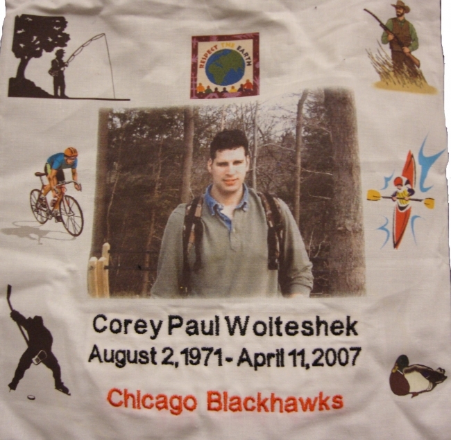 Corey Paul, Go Blackhawks, Respect the Earth