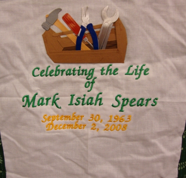 Mark Spears, September 1963 - December 2008