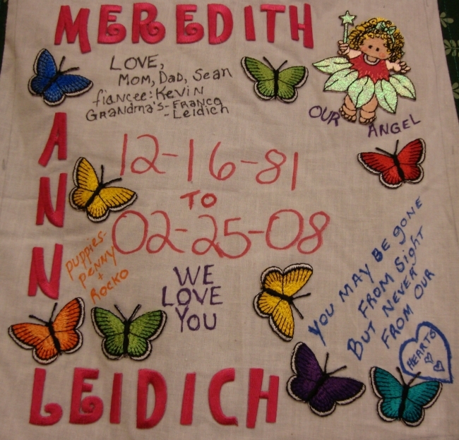 Meredith Leidich, December 1981 - February 2008