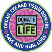 Donate Life Patch