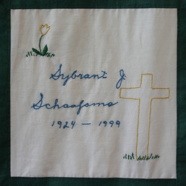 Sybrant Schaafsma, 1924 - 1999