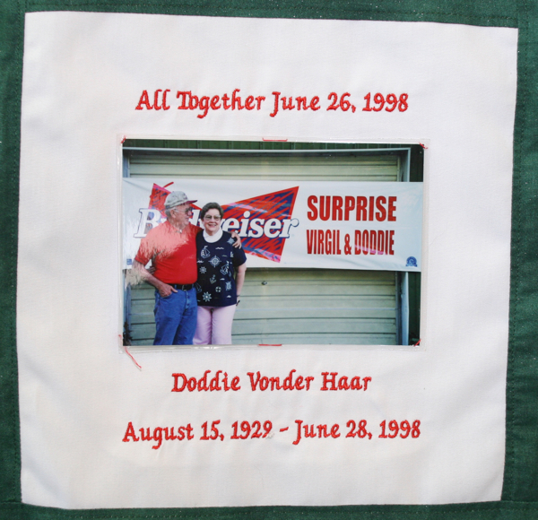 Doddie Vonder Haar, All Together June 26, 1998