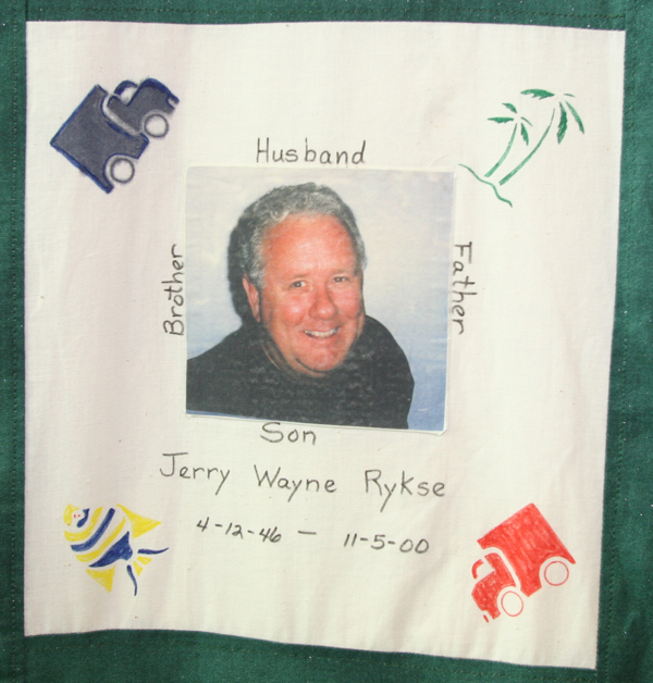 Jerry Ryske, April 1946 - November 2000