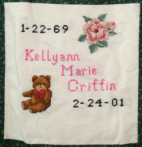 Kellyann Griffin January 1969 - February 2001