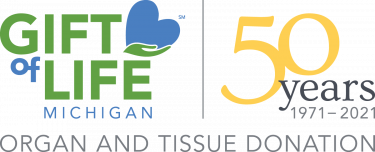 Gift of Life Michigan is celebrating its 50th anniversary in 2021. 