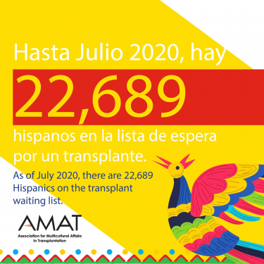 Más de 22,000 latinx en los EE. UU. Están esperando un nuevo órgano. 