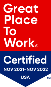 Great Place to Work - Certified - badge