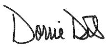 Signature of Dorrie Dils
