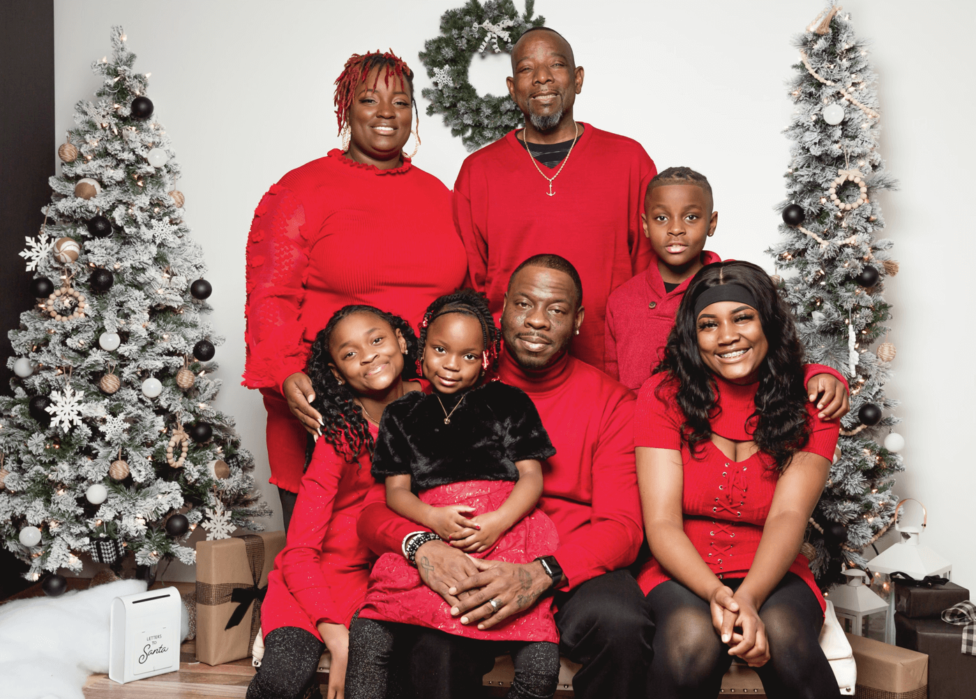 Armond Baskin and his family. Armond is on dialysis and waiting for a kidney transplant.