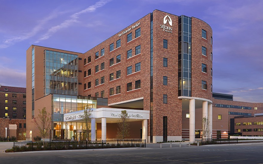 Ascension St. John Hospital is receiving the Hospital of the Year Award