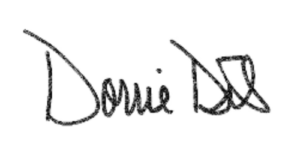 Signature of Dorrie Dils