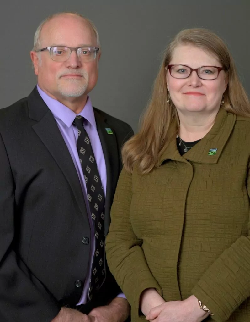 Co-ministers Lynn and Jerry Kerr of the Unitarian Universalist Congregation of Flint are receiving the Faith-based Leader Award