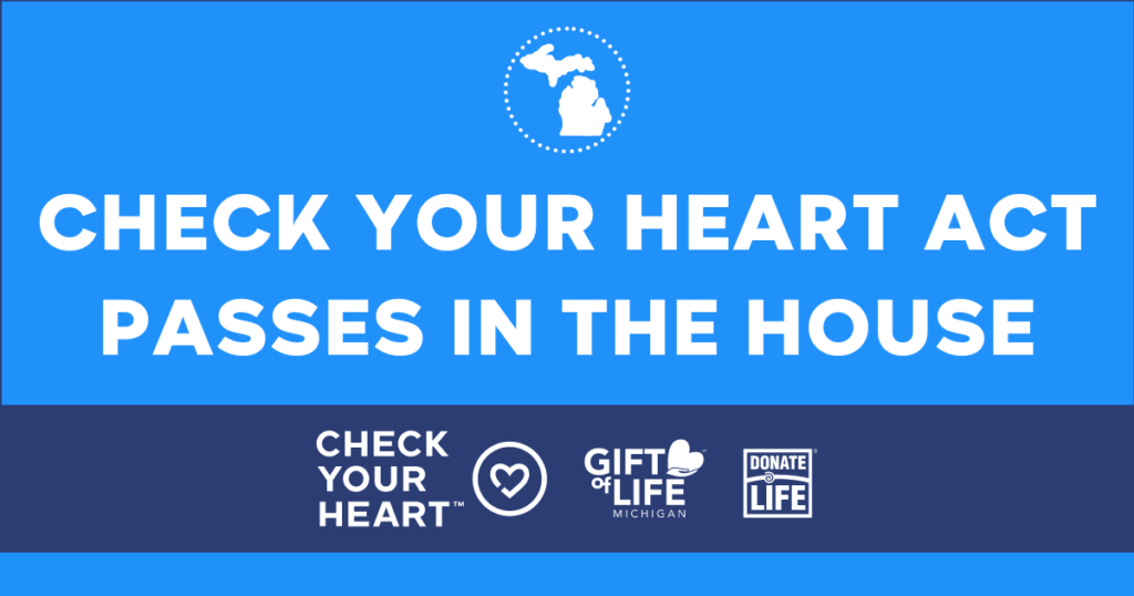 Check Your Heart Act passes in the House