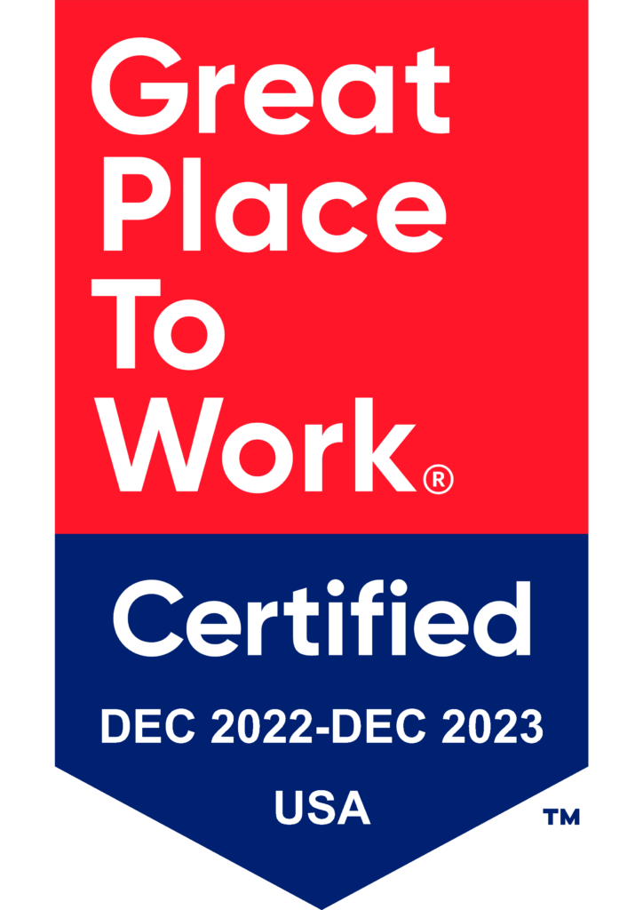 Great Place to Work Certified Dec 2022 - Dec 2023 USA