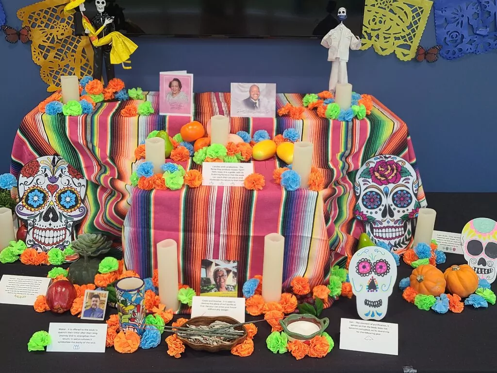 Día de Muertos ofrenda - a Day of the Dead altar
