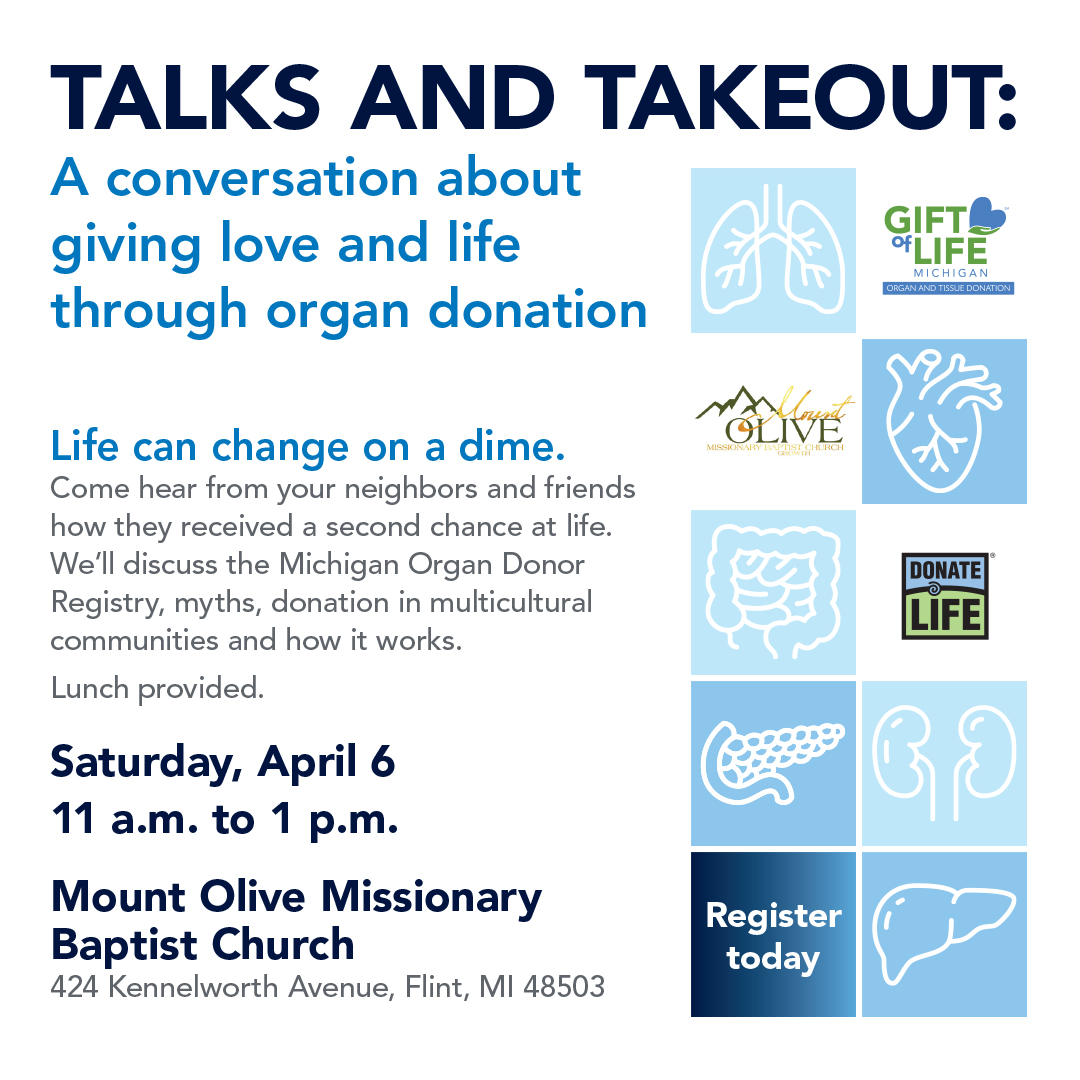 Talks and Takeout - Mt Olive Church