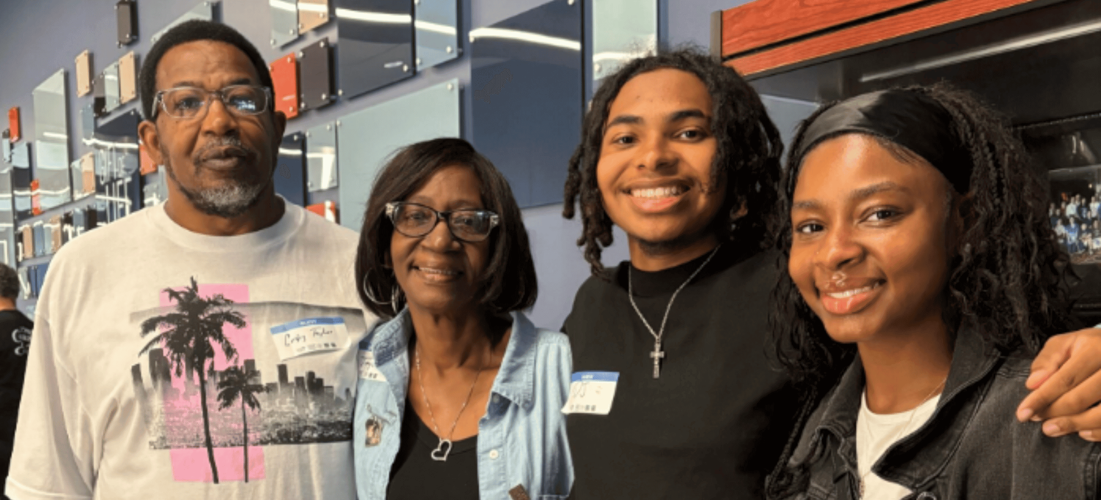 It wasn’t until Mary Taylor’s son, Charles, died of an aneurysm at age 32 that she learned he had joined the Michigan Organ Donor Registry. Charles’ generosity inspired others in his family to register, too. Mary is pictured here with three of her children.