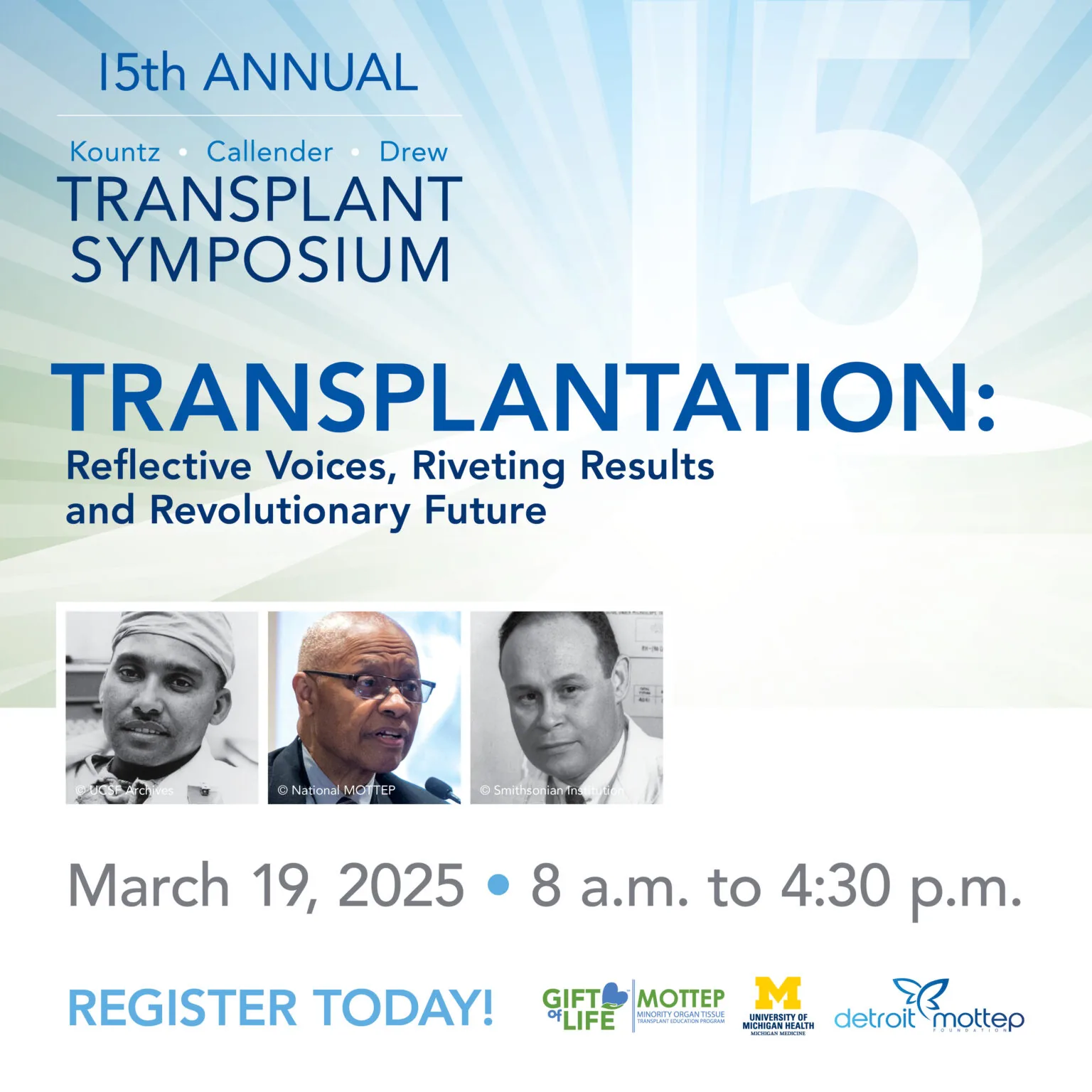 15th annual Kountz Callender Drew Transplant Symposium