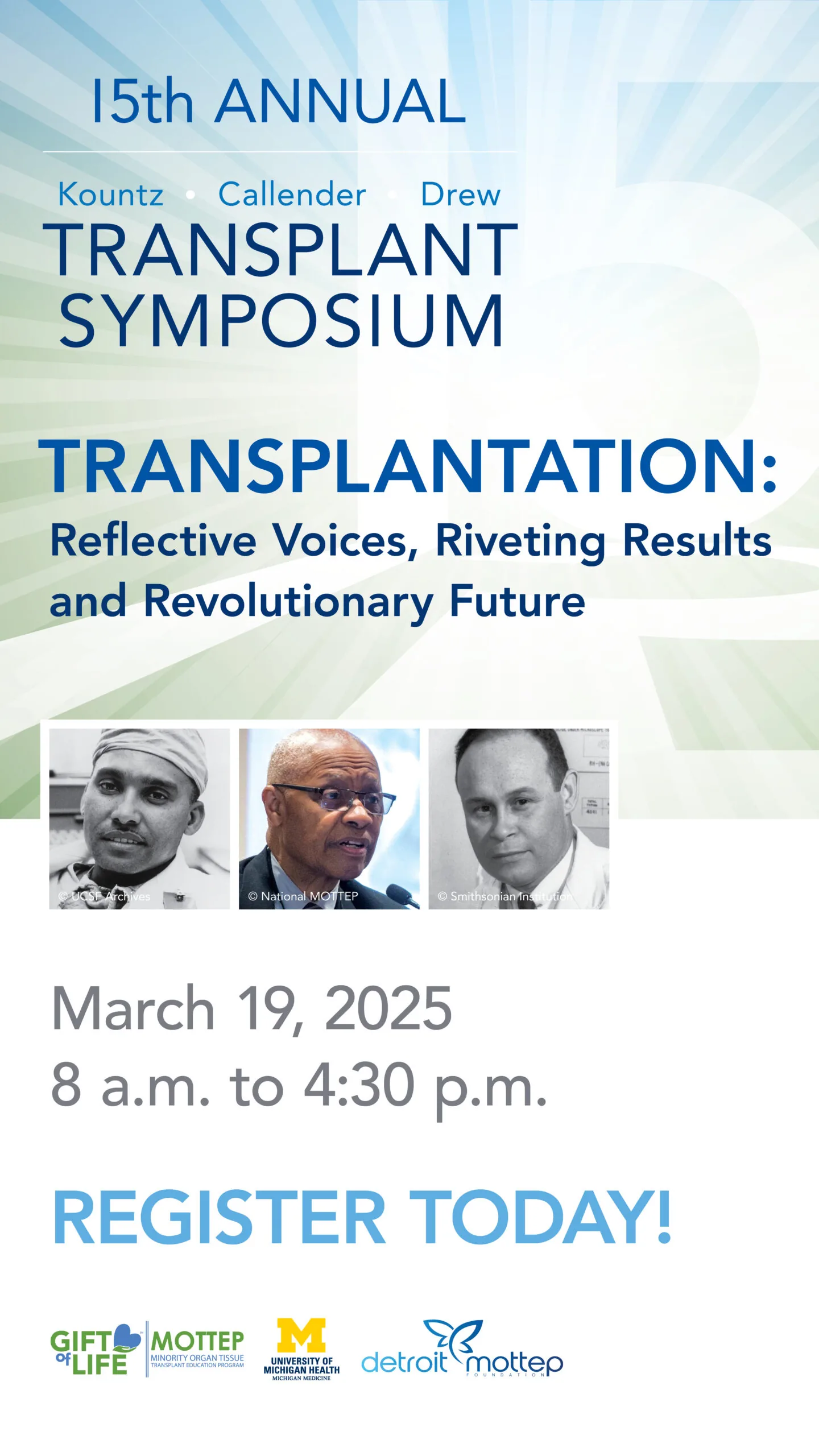 15th annual Kountz Callender Drew Transplant Symposium