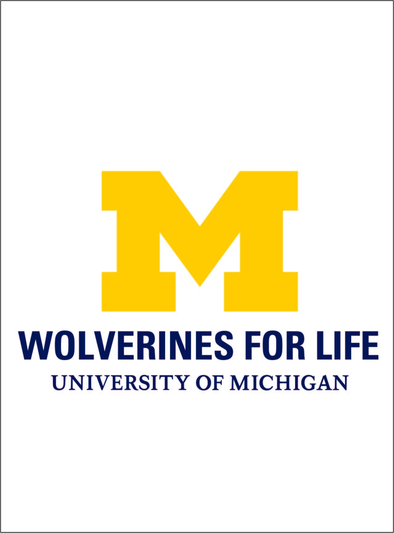 Wolverines For Life logo