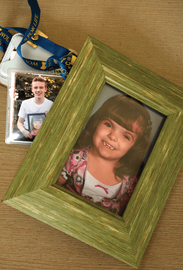 Audrey was 6 years old when she became a donor hero.