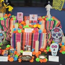 Día de Muertos ofrenda - a Day of the Dead altar